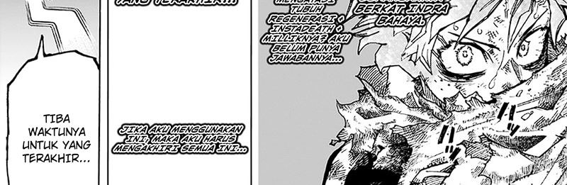 Boku no Hero Academia Chapter 406