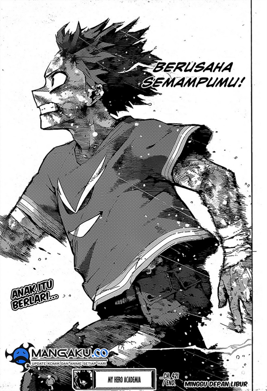 Boku no Hero Academia Chapter 421