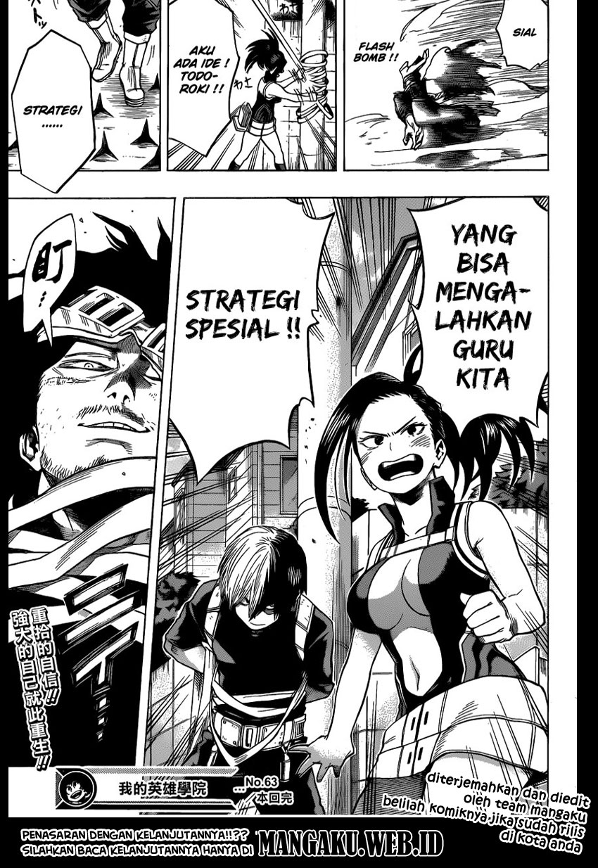 Boku no Hero Academia Chapter 63