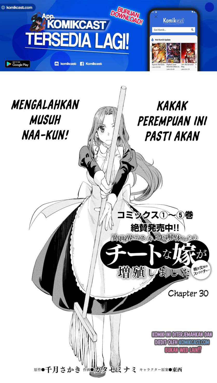 Isekai de Skill wo Kaitai Shitara Cheat na Yome ga Zoushoku Shimashita: Gainen Kousa no Structure Chapter 30