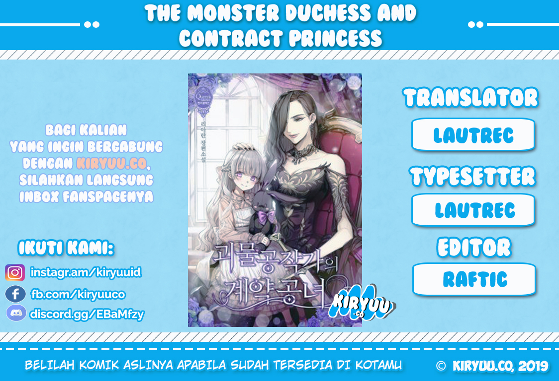 The Monster Duchess and Contract Princess Chapter 1