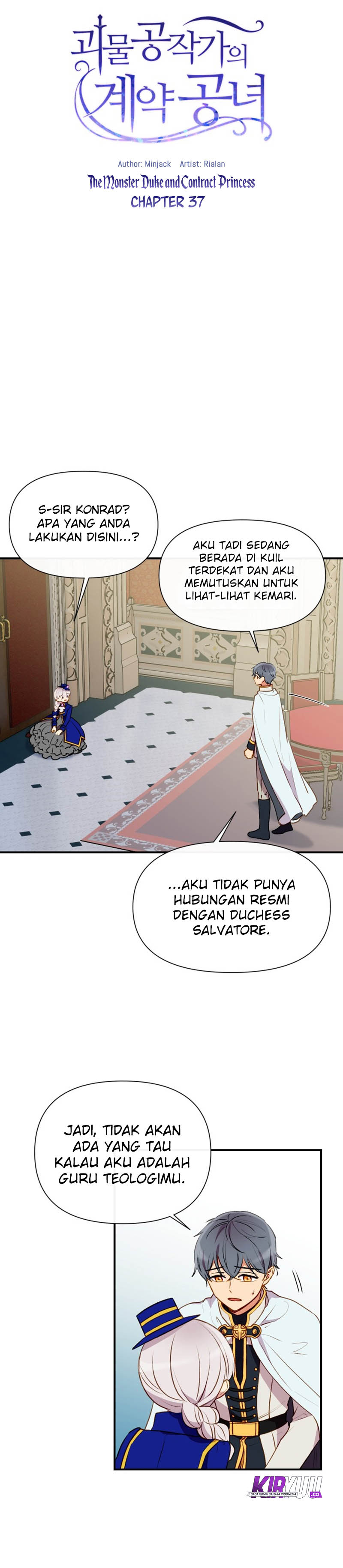 The Monster Duchess and Contract Princess Chapter 37