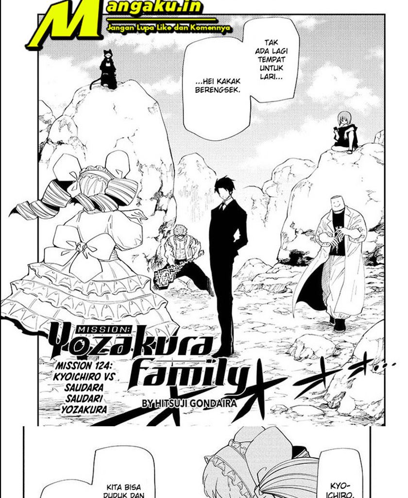 Mission: Yozakura Family Chapter 124