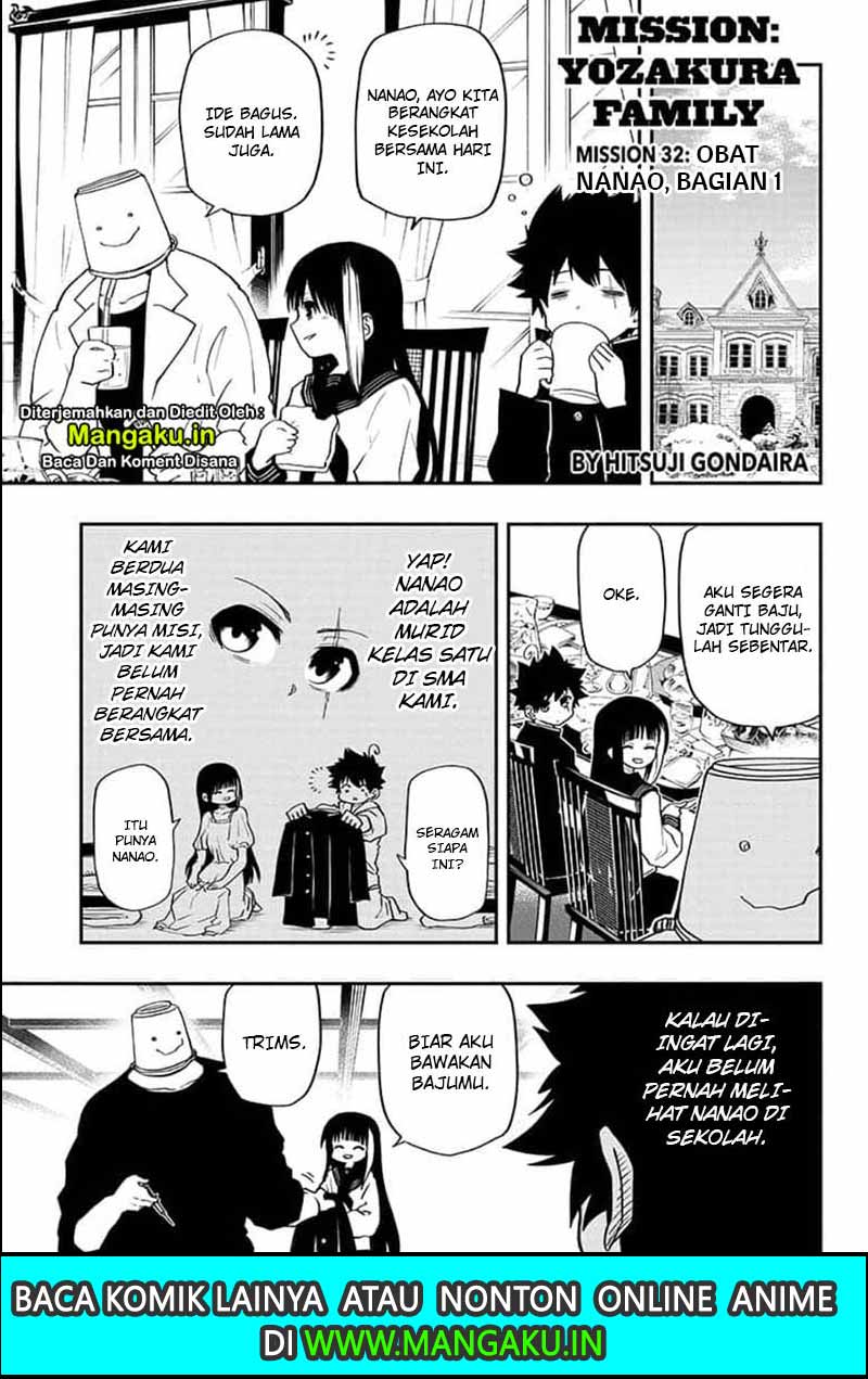 Mission: Yozakura Family Chapter 32