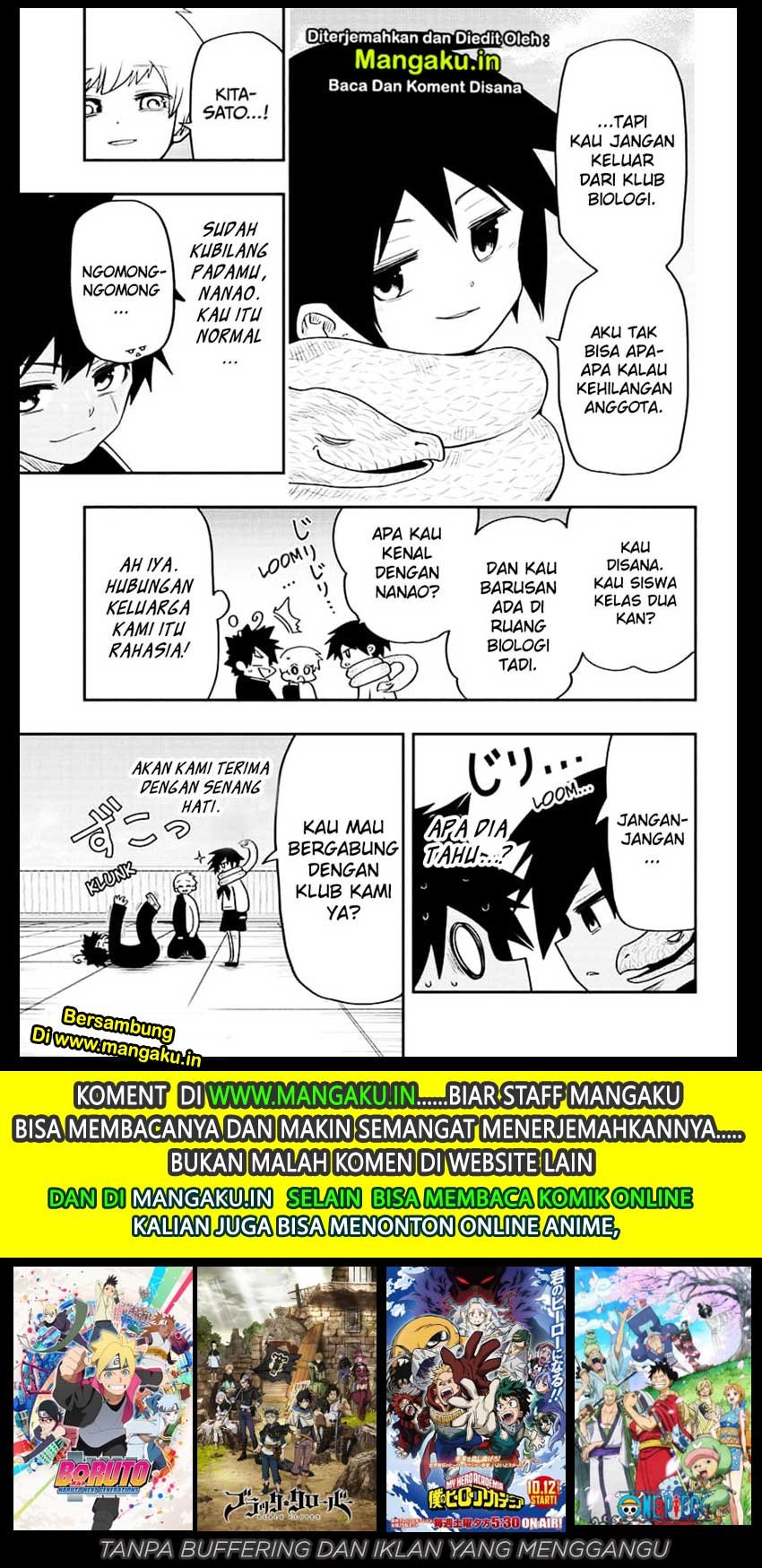 Mission: Yozakura Family Chapter 33