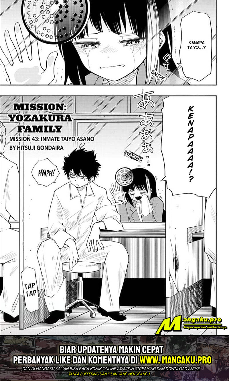 Mission: Yozakura Family Chapter 43