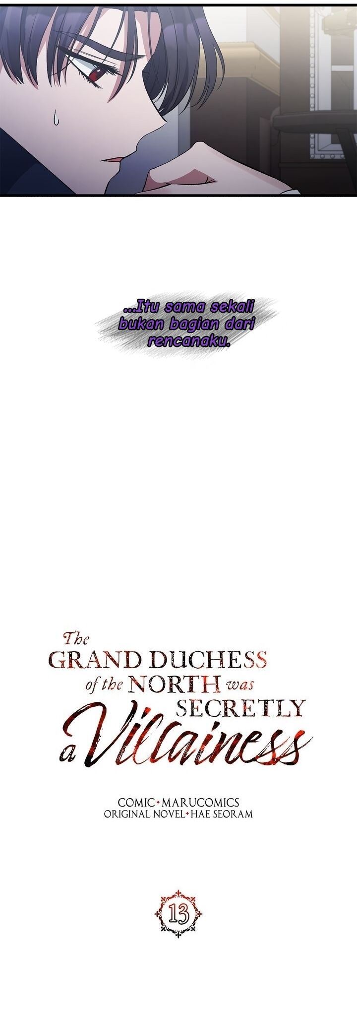 The Grand Duchess of the North Was Secretly a Villainess Chapter 13