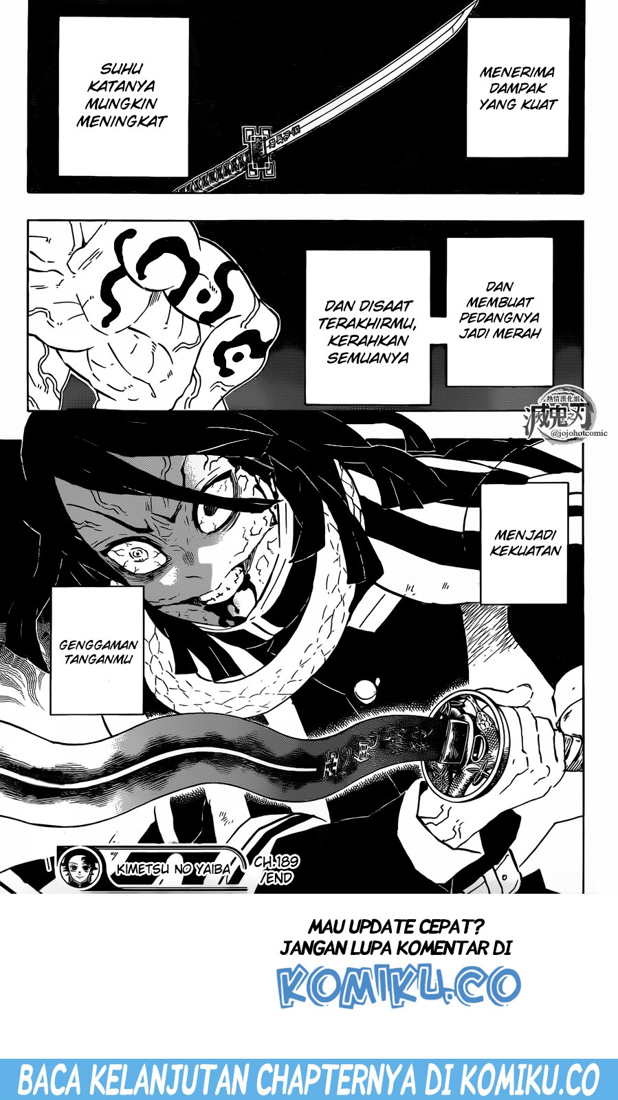 Kimetsu no Yaiba Chapter 189