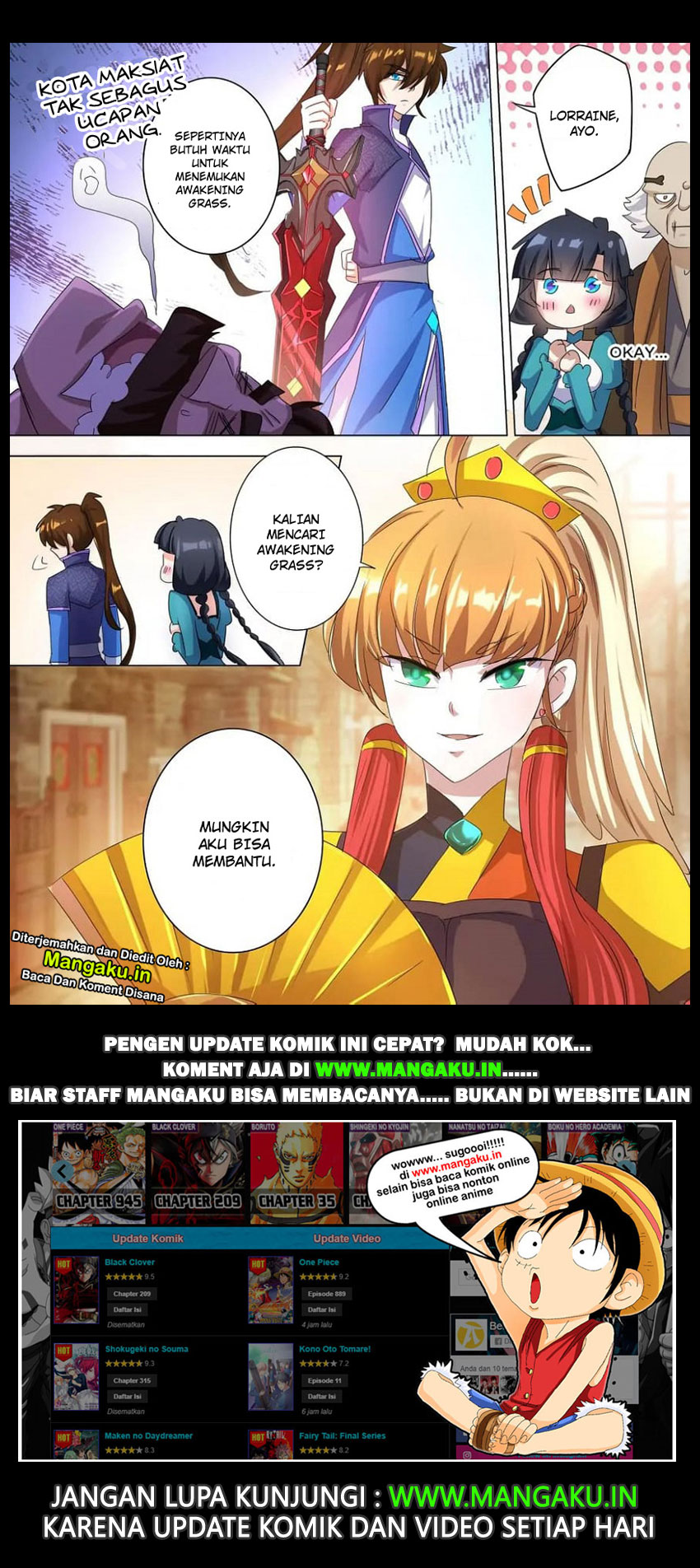 Spirit Sword Sovereign Chapter 241