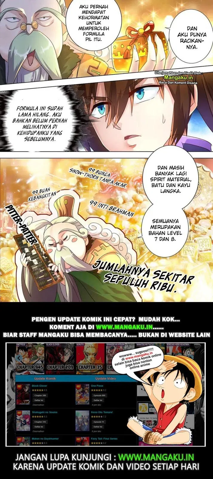 Spirit Sword Sovereign Chapter 248