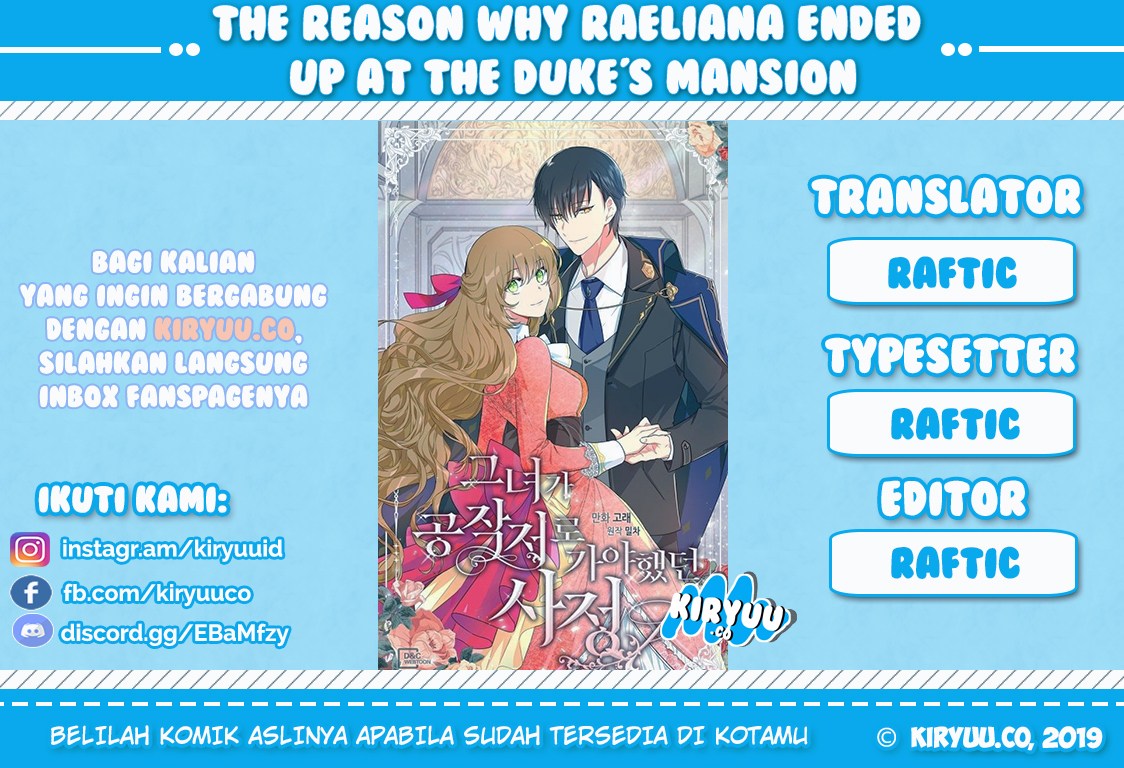 The Reason Why Raeliana Ended up at the Duke’s Mansion Chapter 20