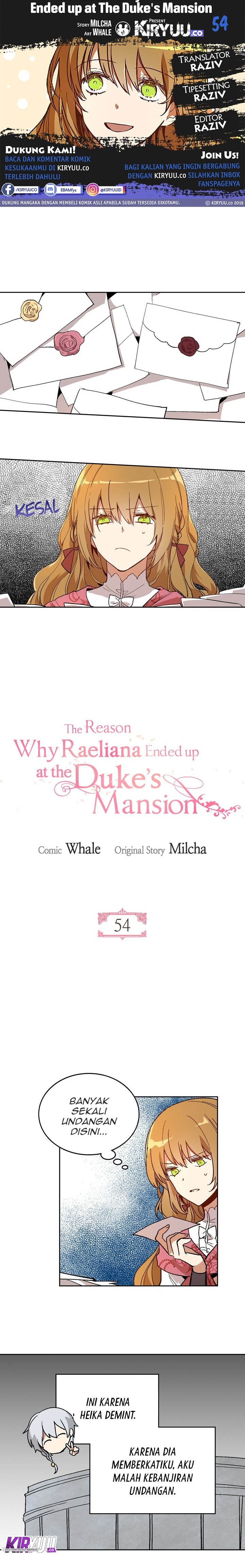 The Reason Why Raeliana Ended up at the Duke’s Mansion Chapter 54