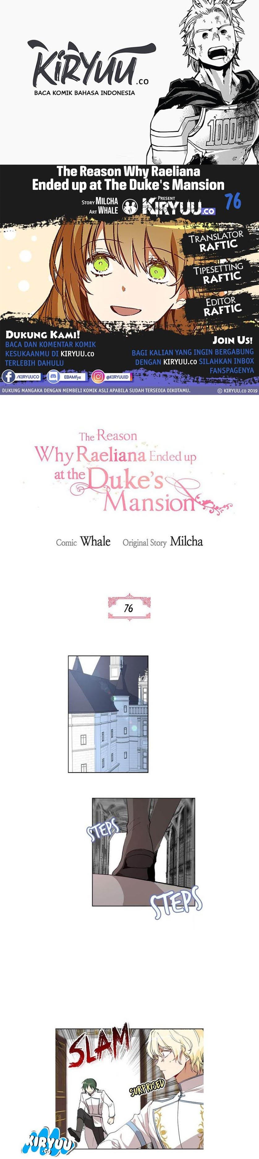 The Reason Why Raeliana Ended up at the Duke’s Mansion Chapter 76