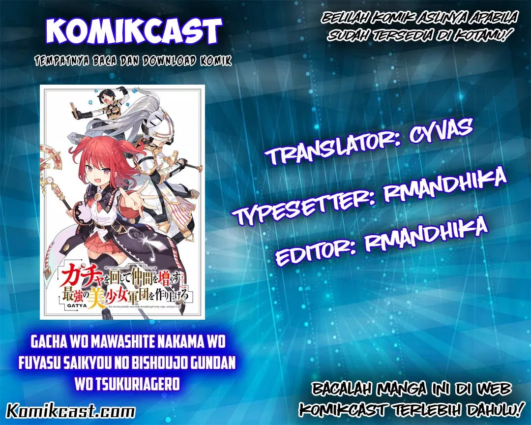 Gacha wo Mawashite Nakama wo Fuyasu Saikyou no Bishoujo Gundan wo Tsukuriagero Chapter 02