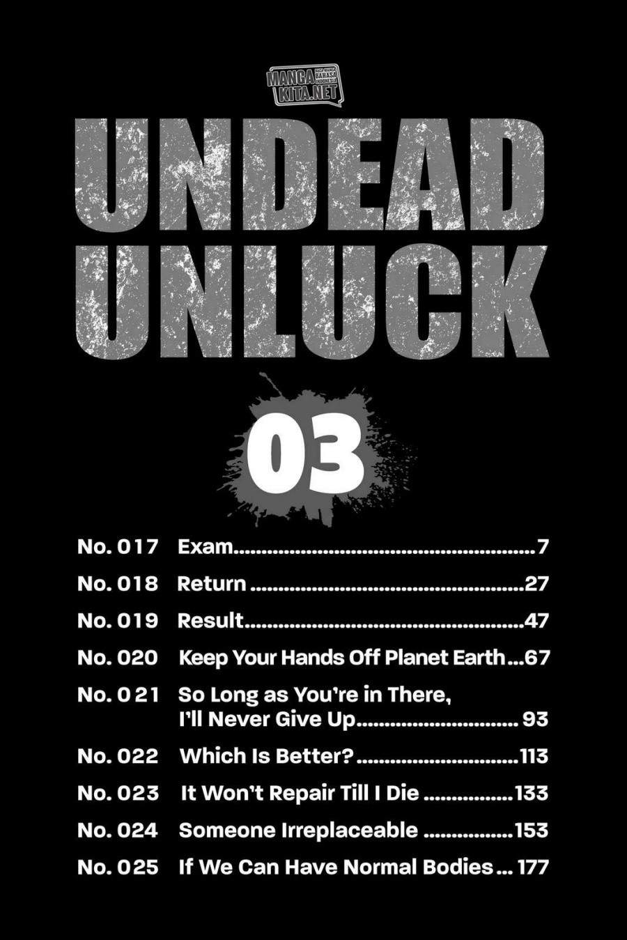Undead Unluck Chapter 17