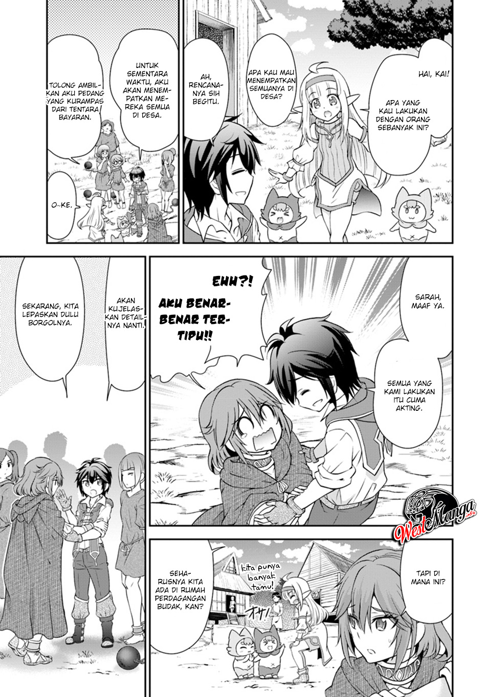 Tenohira Kaitakumura de Isekai Kenkouki ~Fueteku Yome-tachi to Nonbiri Mujintou Raifu~ Chapter 14