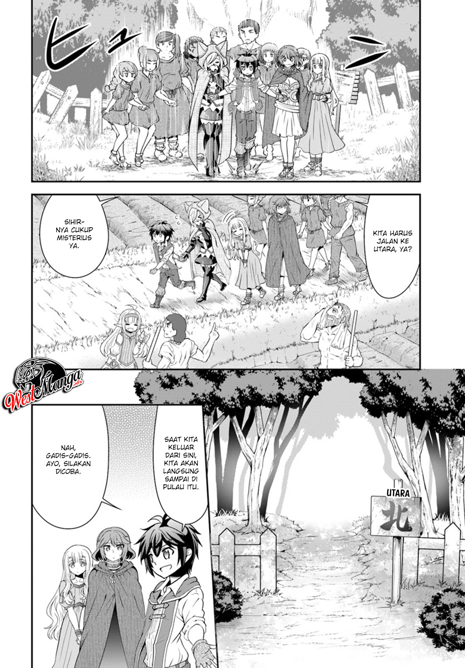 Tenohira Kaitakumura de Isekai Kenkouki ~Fueteku Yome-tachi to Nonbiri Mujintou Raifu~ Chapter 16