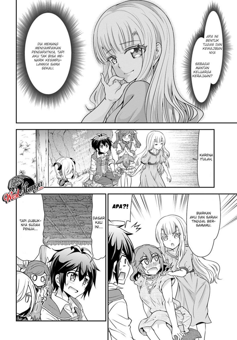 Tenohira Kaitakumura de Isekai Kenkouki ~Fueteku Yome-tachi to Nonbiri Mujintou Raifu~ Chapter 17