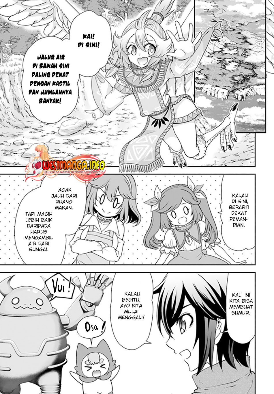 Tenohira Kaitakumura de Isekai Kenkouki ~Fueteku Yome-tachi to Nonbiri Mujintou Raifu~ Chapter 33