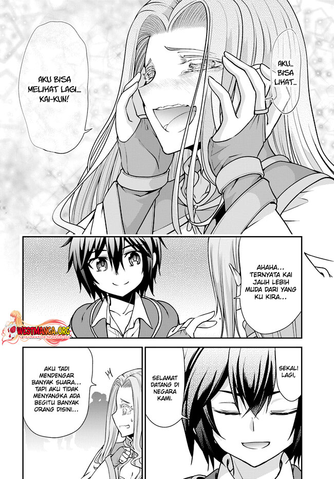 Tenohira Kaitakumura de Isekai Kenkouki ~Fueteku Yome-tachi to Nonbiri Mujintou Raifu~ Chapter 48