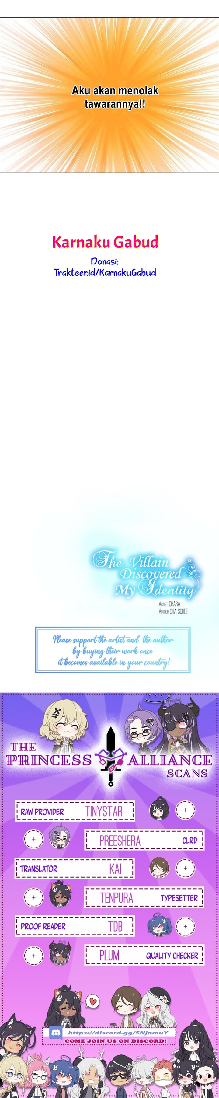 The Villain Discovered My Identity Chapter 14