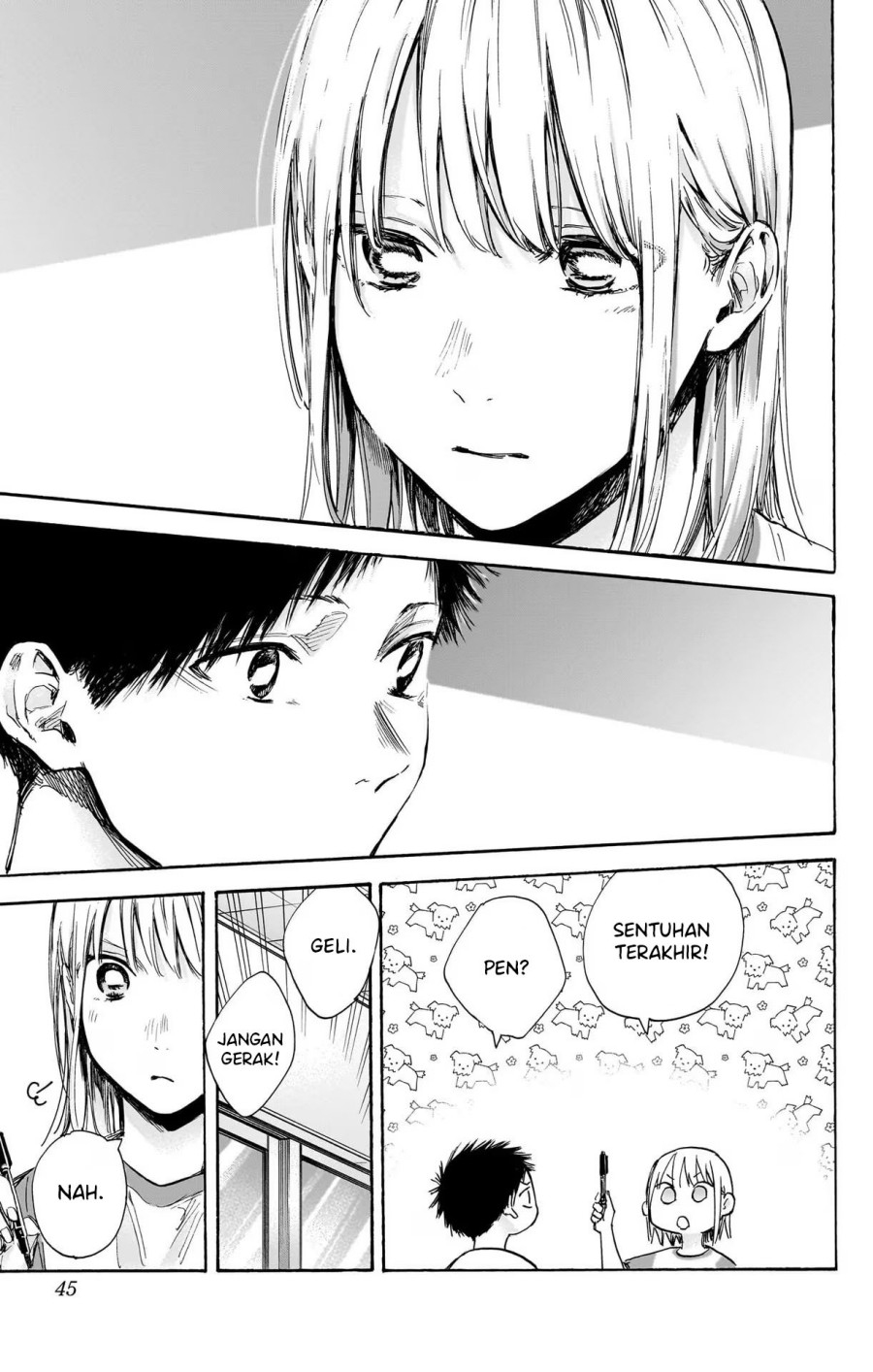 Ao no Hako Chapter 72