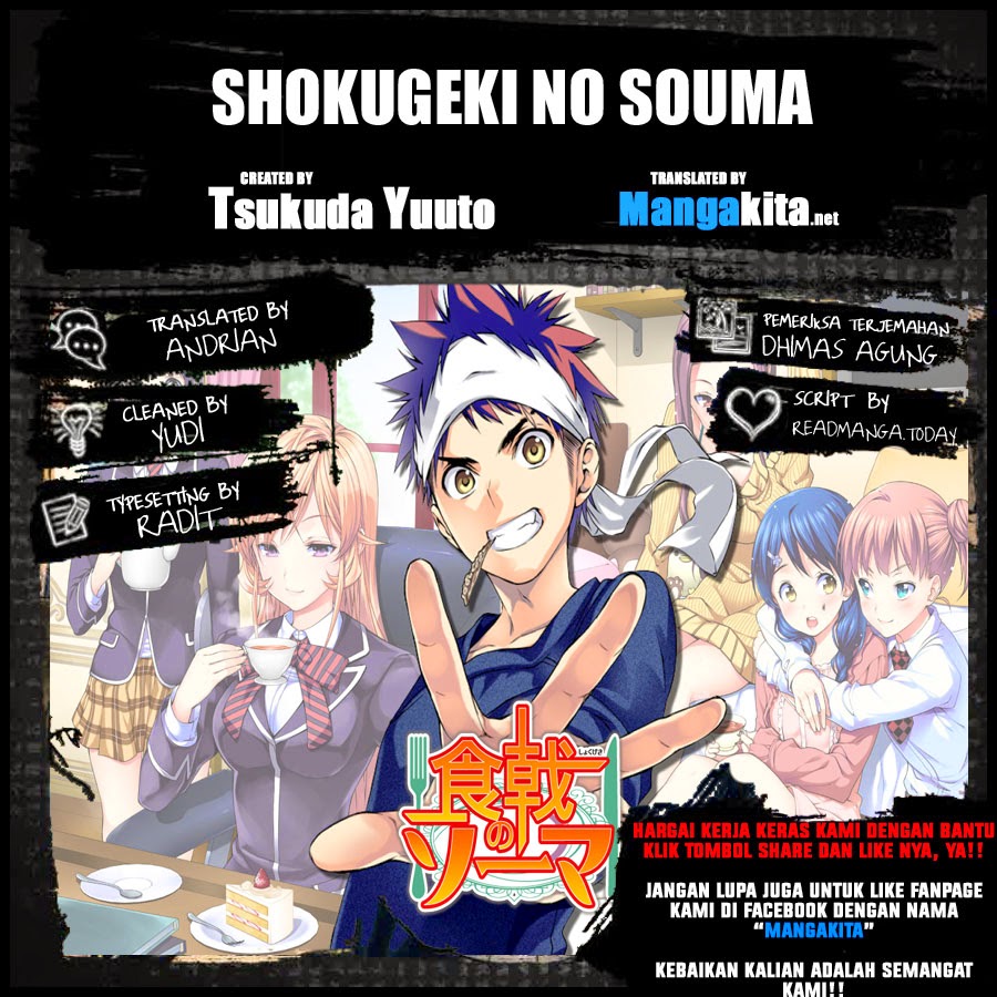 Shokugeki no Soma Chapter 117