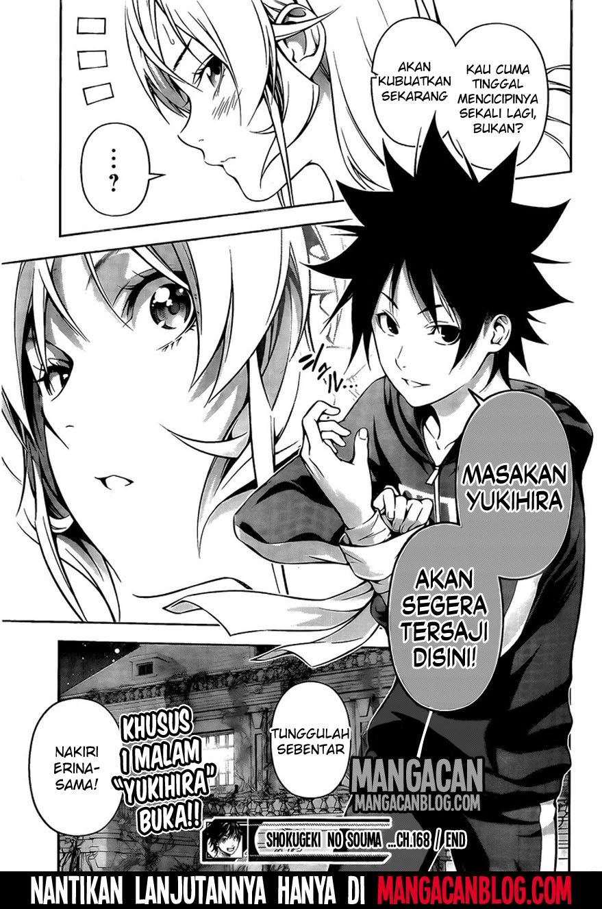 Shokugeki no Soma Chapter 168