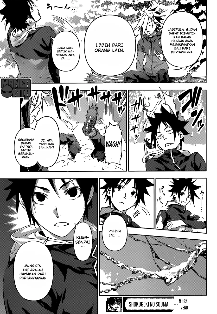 Shokugeki no Soma Chapter 182