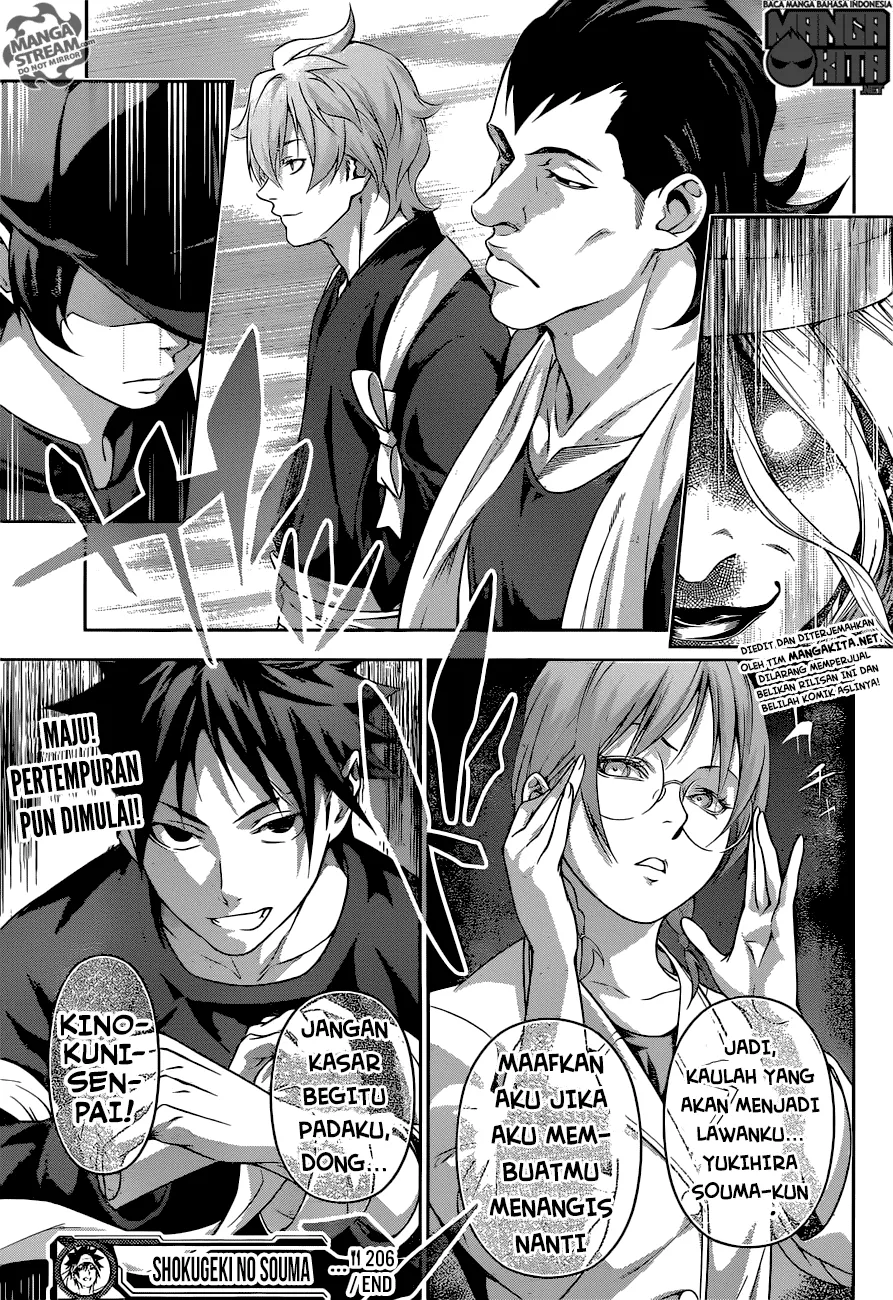 Shokugeki no Soma Chapter 206