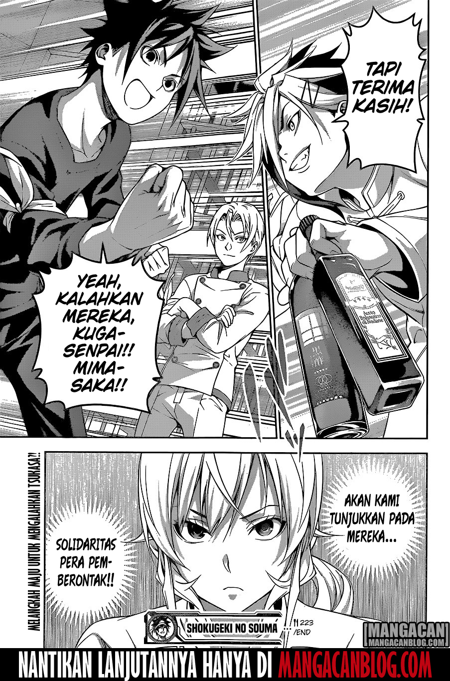 Shokugeki no Soma Chapter 223