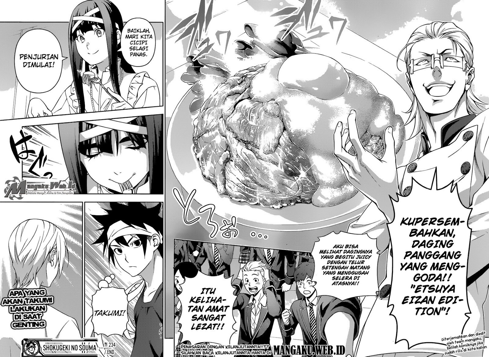 Shokugeki no Soma Chapter 234