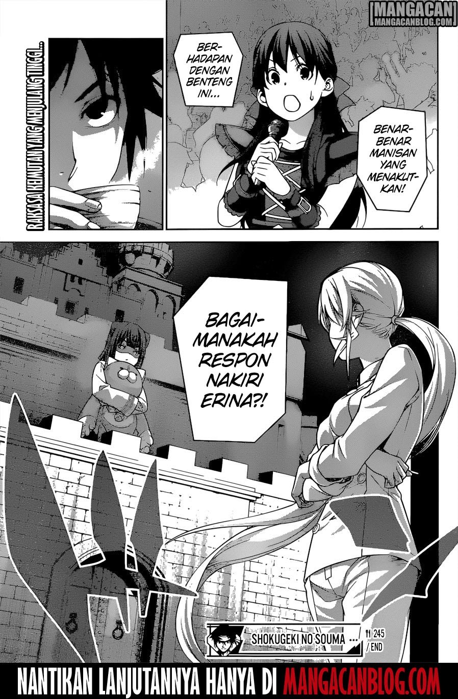 Shokugeki no Soma Chapter 245