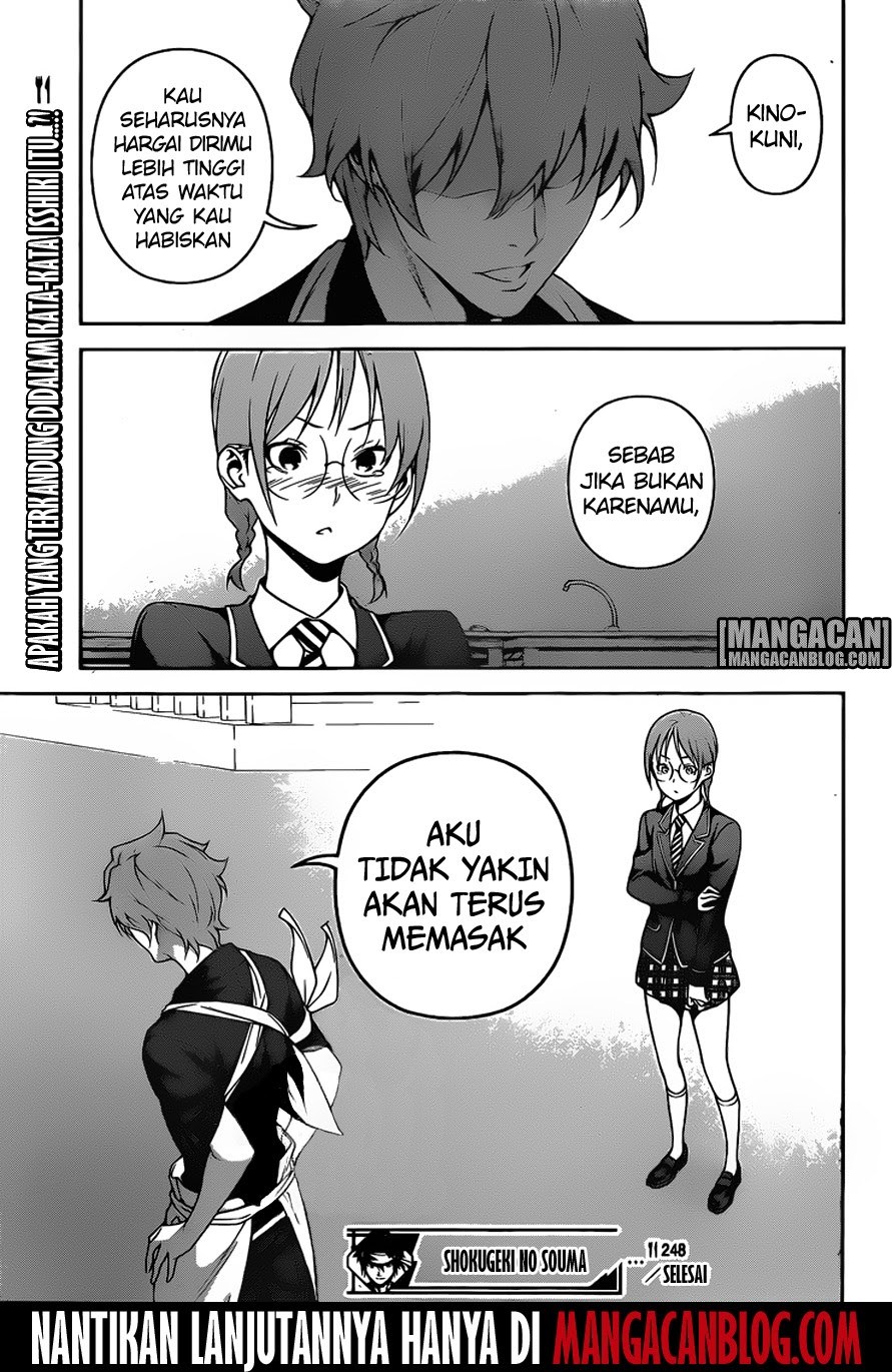 Shokugeki no Soma Chapter 248