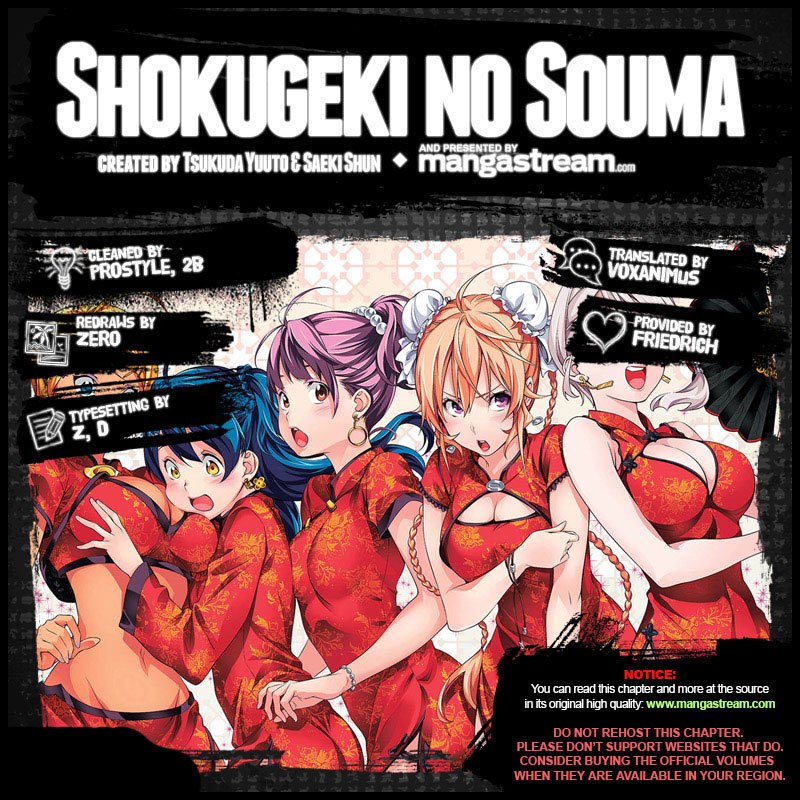 Shokugeki no Soma Chapter 275