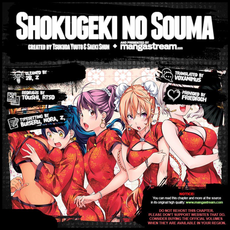 Shokugeki no Soma Chapter 280