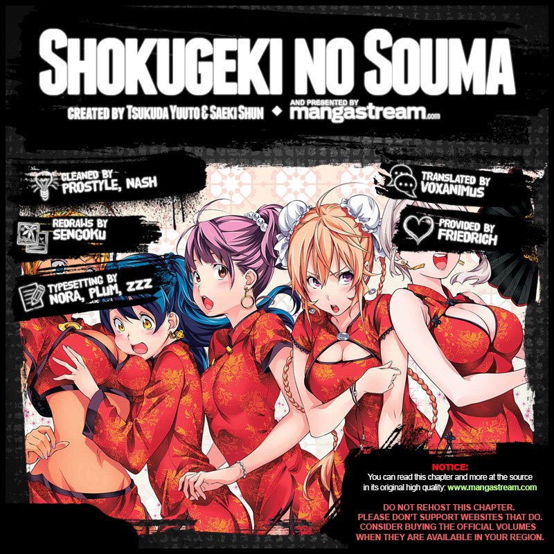 Shokugeki no Soma Chapter 281