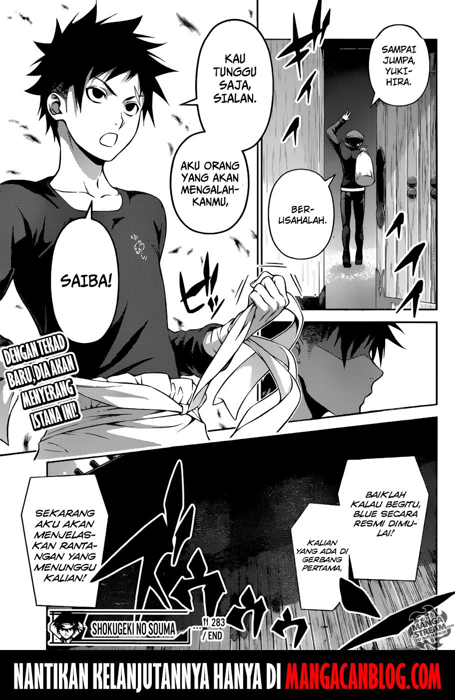 Shokugeki no Soma Chapter 283