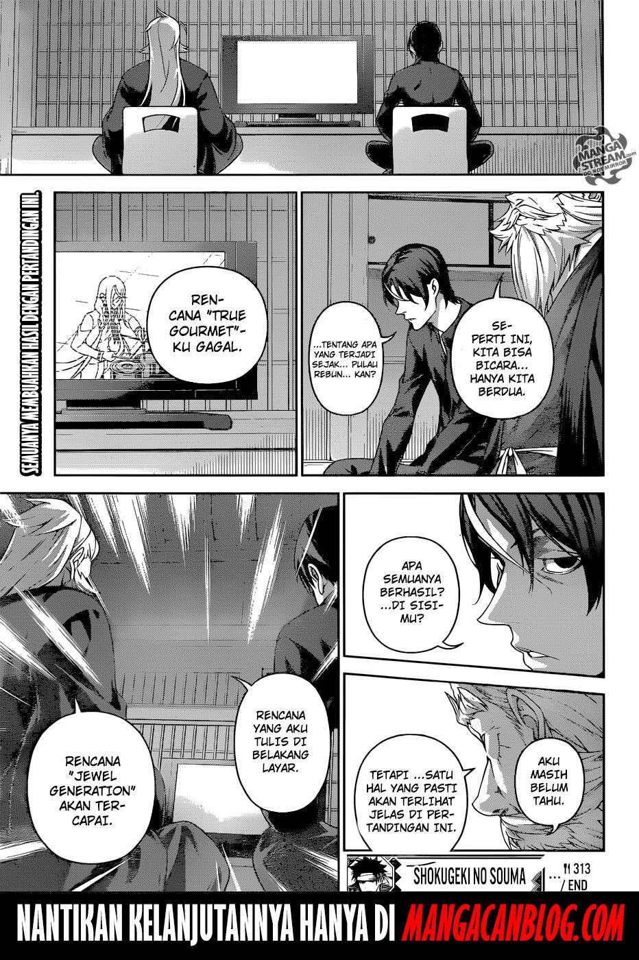 Shokugeki no Soma Chapter 313