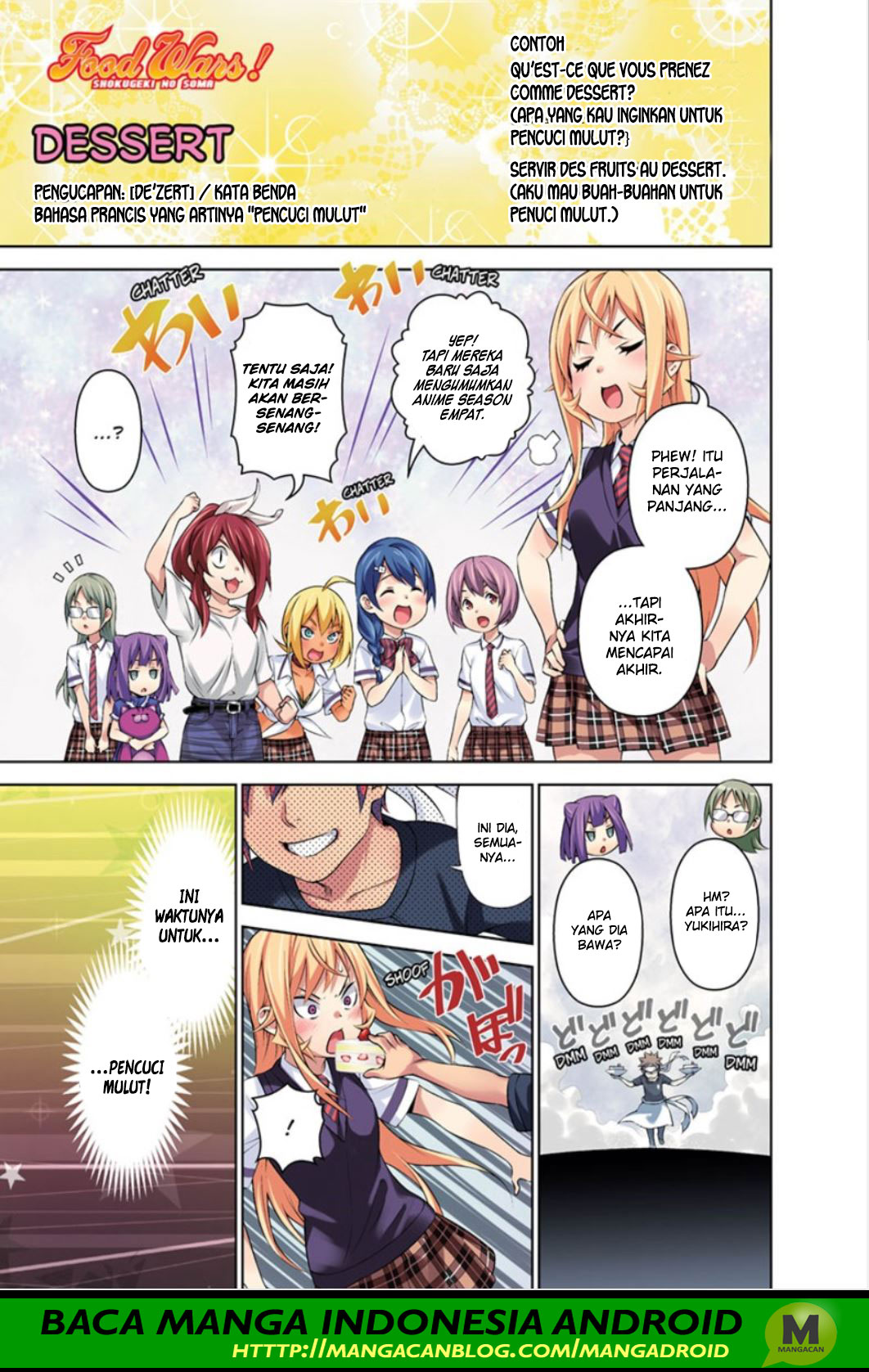 Shokugeki no Soma Chapter 315.1