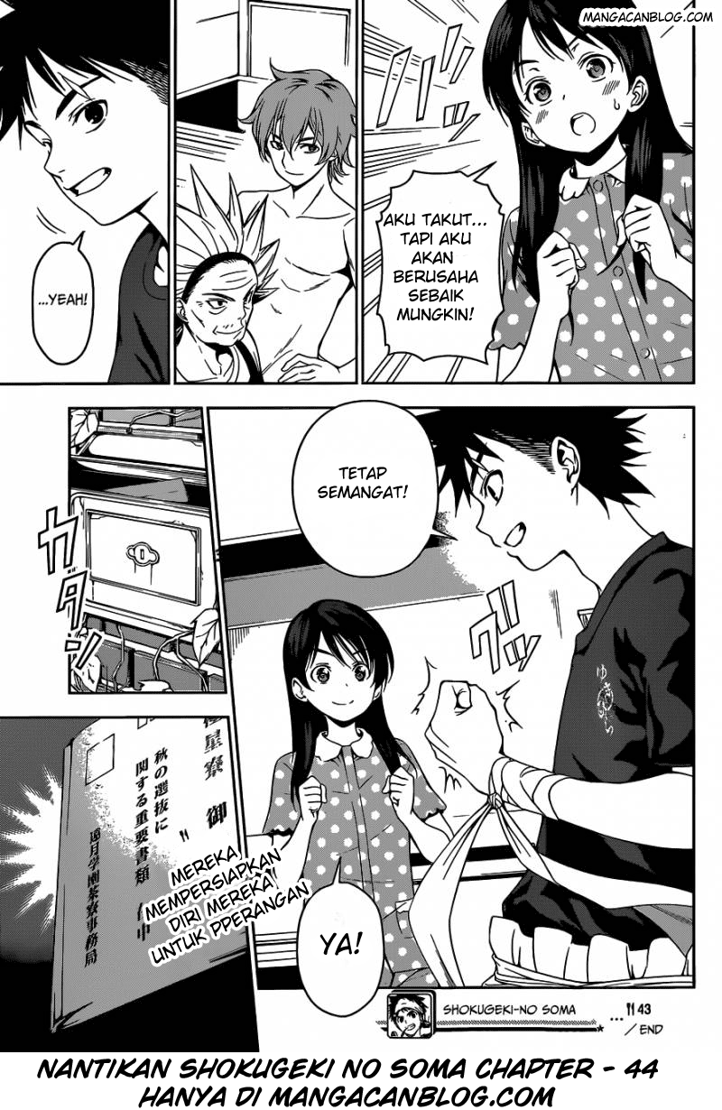 Shokugeki no Soma Chapter 43