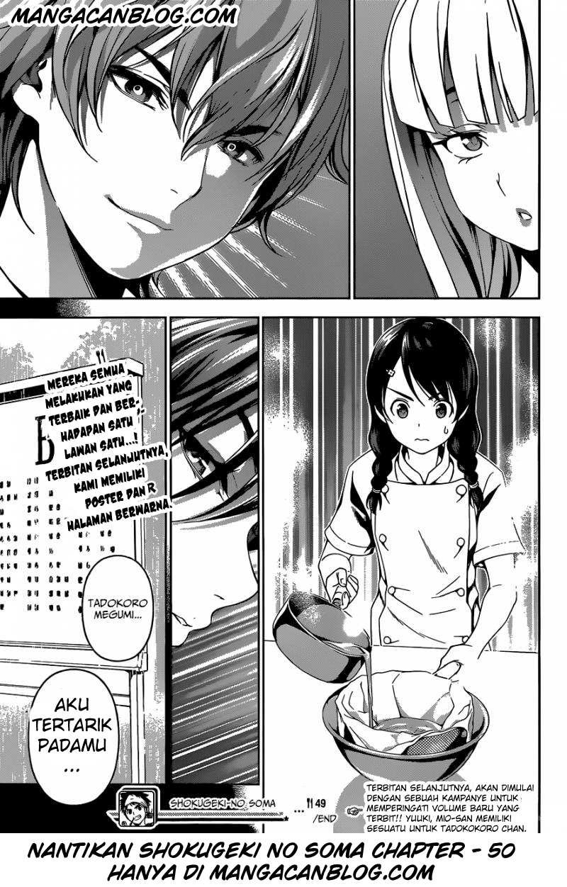 Shokugeki no Soma Chapter 49