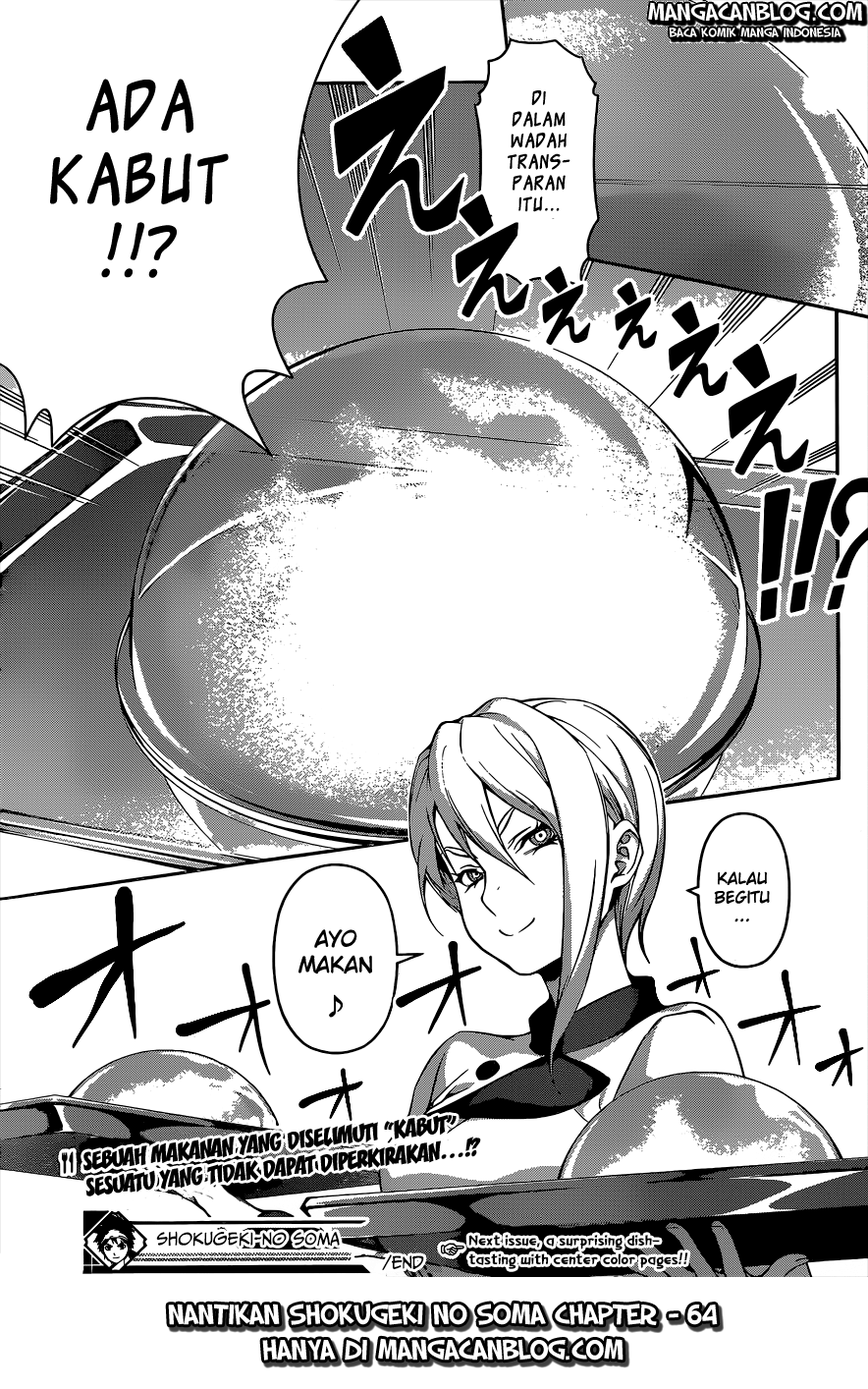 Shokugeki no Soma Chapter 63