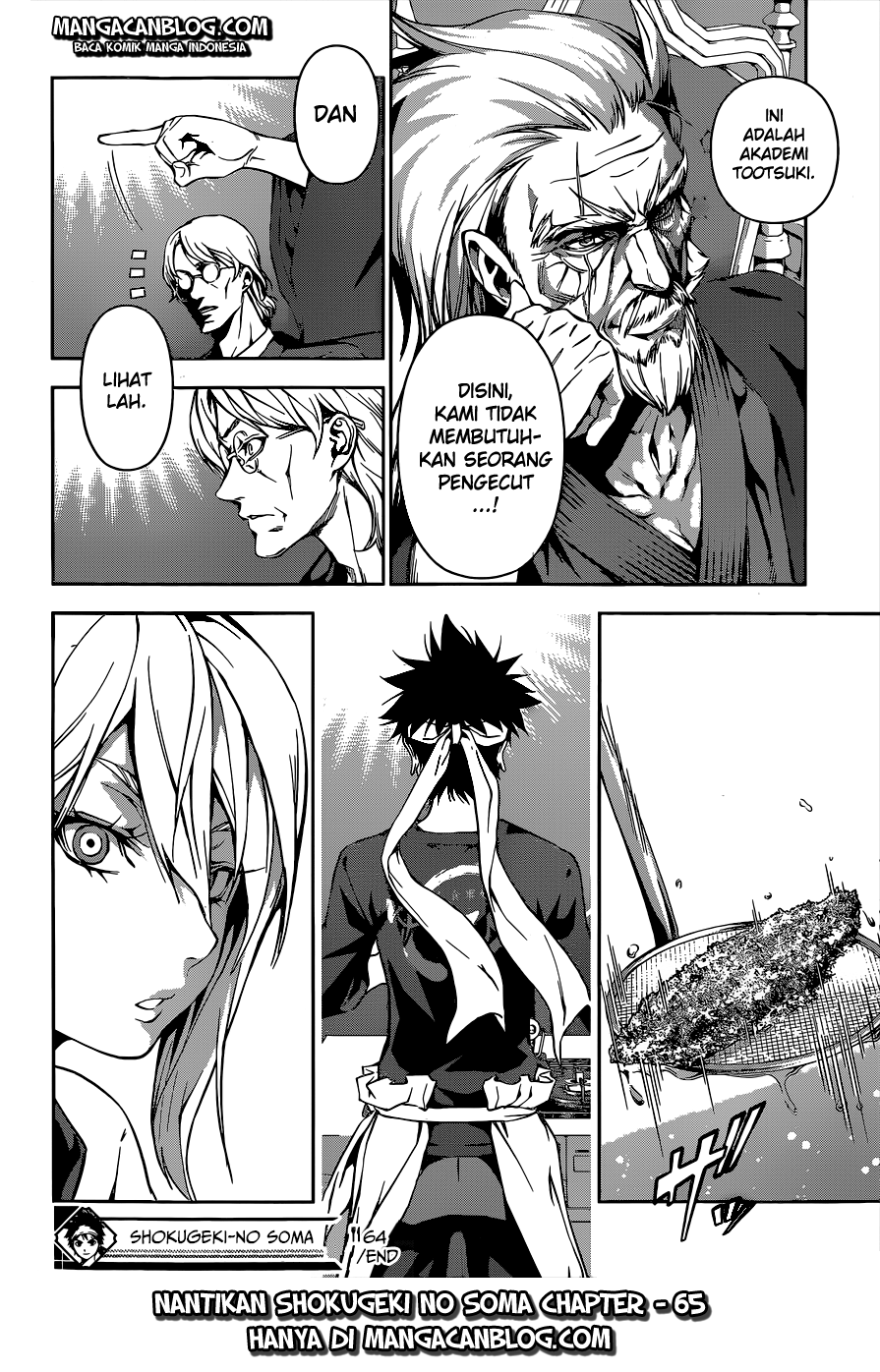 Shokugeki no Soma Chapter 64