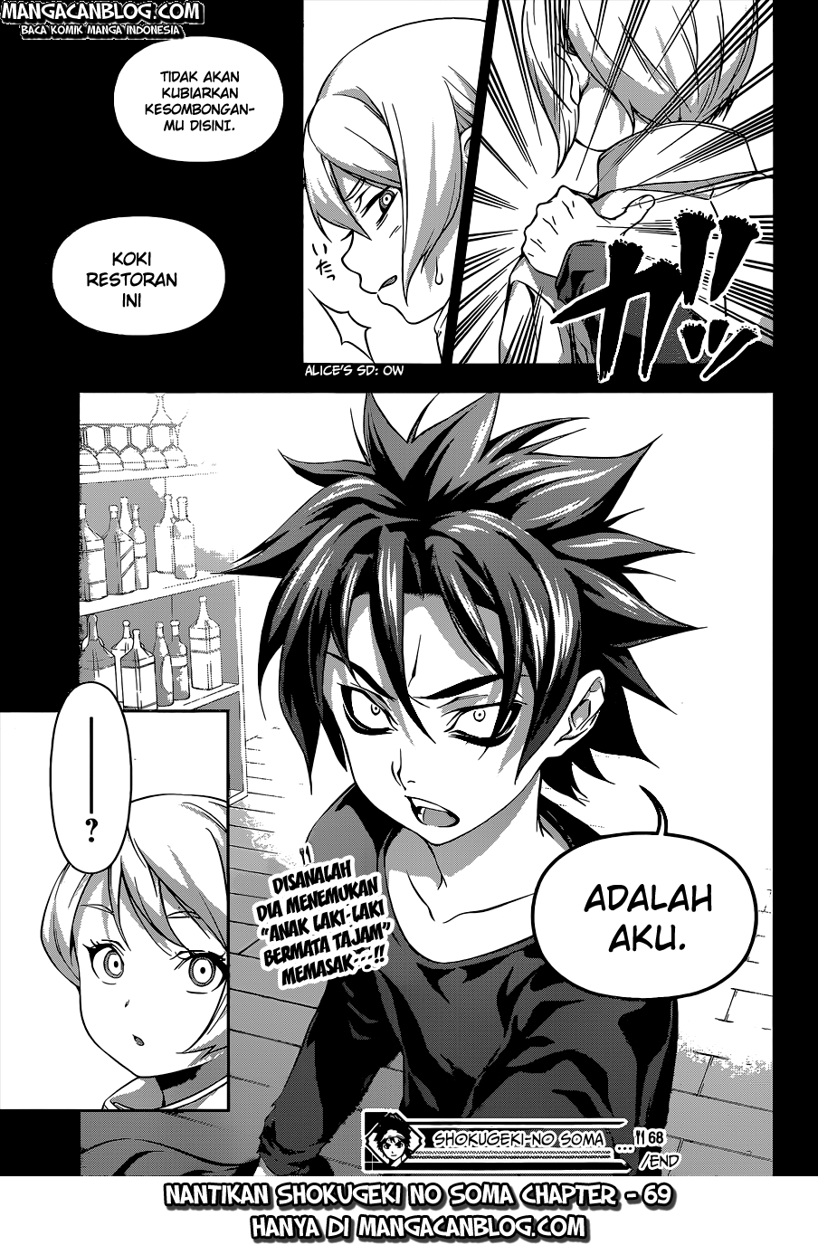 Shokugeki no Soma Chapter 68