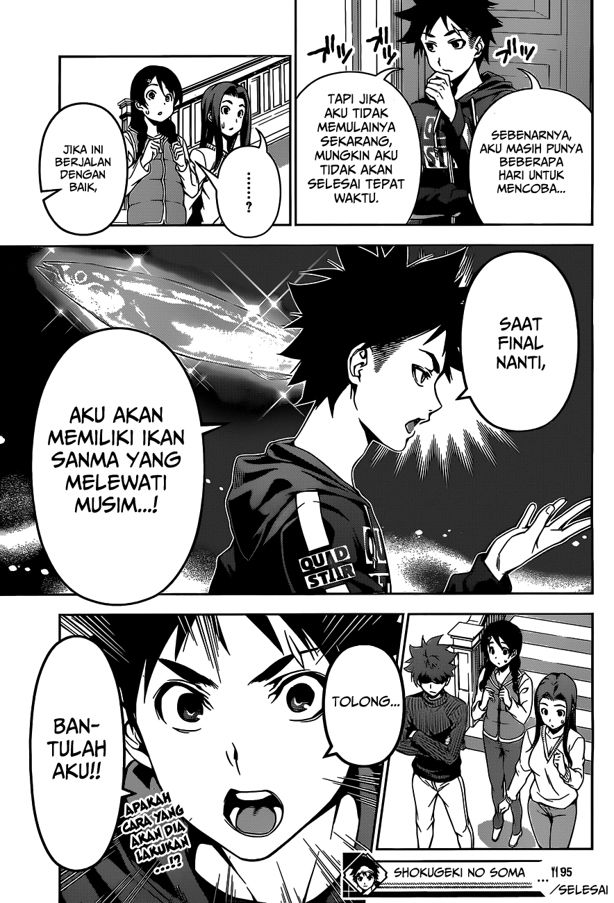 Shokugeki no Soma Chapter 95