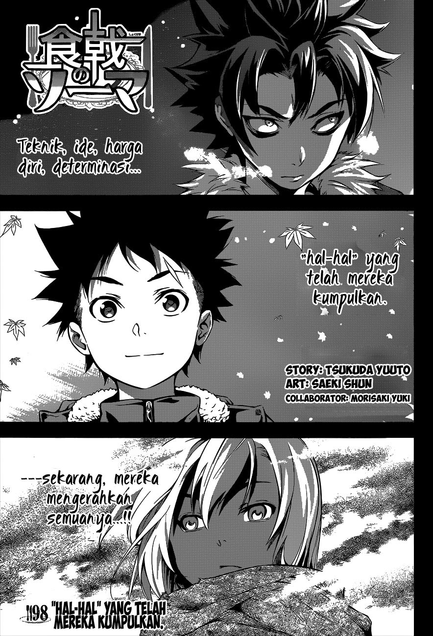 Shokugeki no Soma Chapter 98