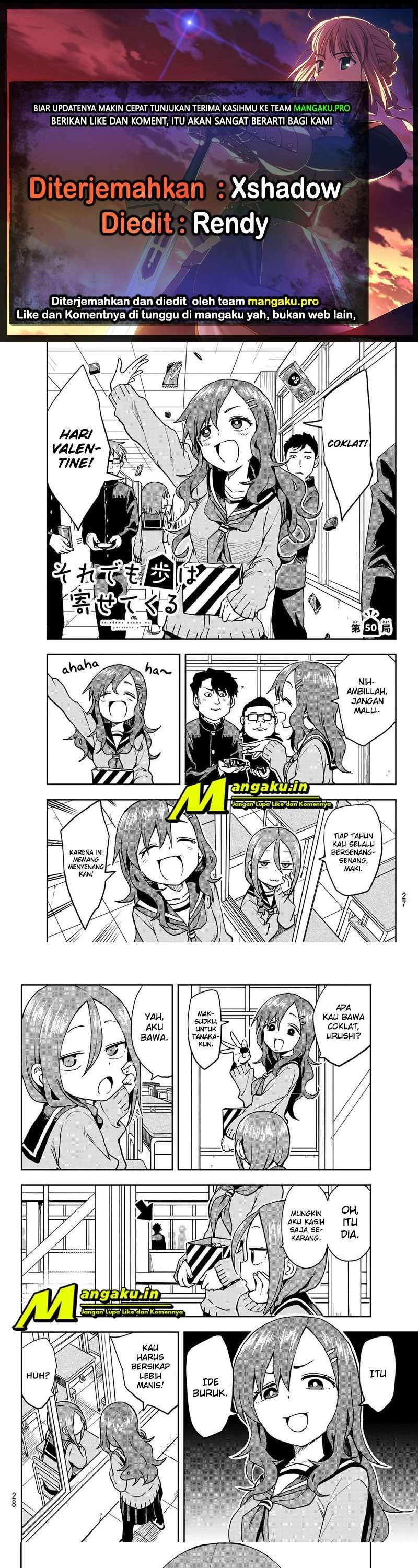 Soredemo Ayumu wa Yosetekuru Chapter 50