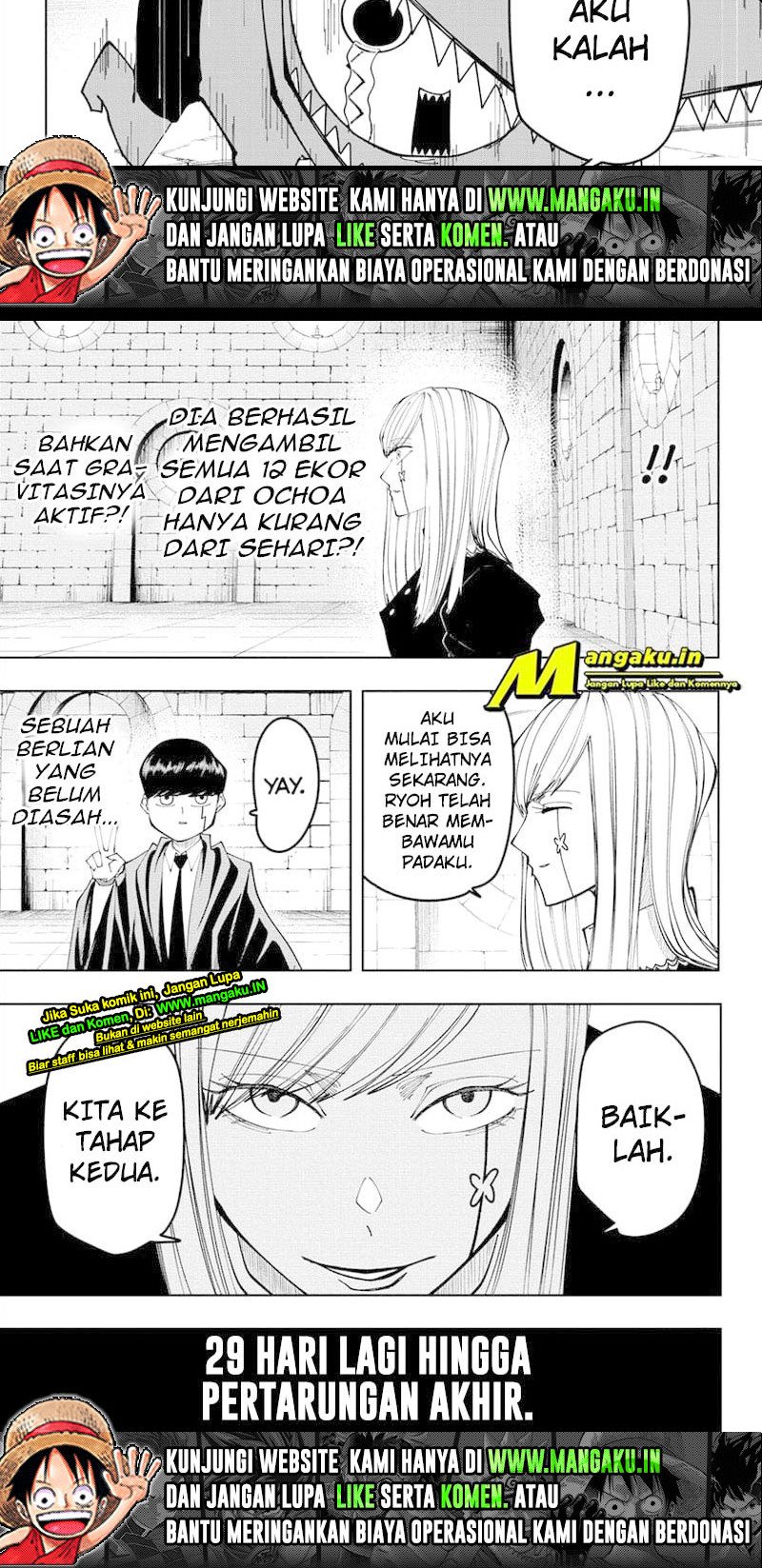 Mashle: Magic and Muscles Chapter 104