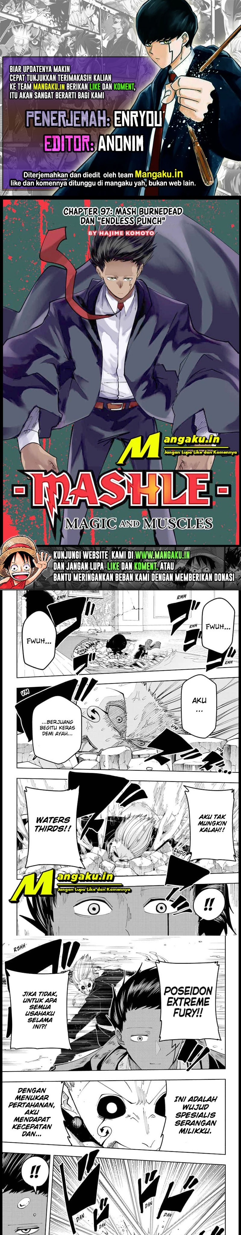 Mashle: Magic and Muscles Chapter 97